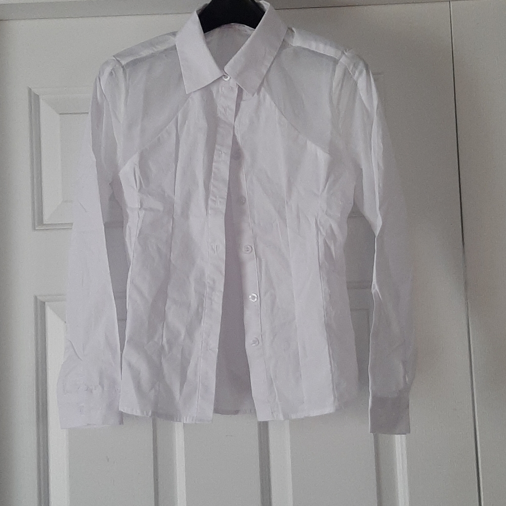 Blingor white botton down